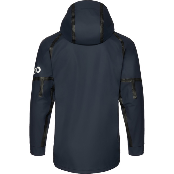 2026 Musto Mens Champ Aqua Hoodie Jacket 82088 - Navy / Cherry Tomato